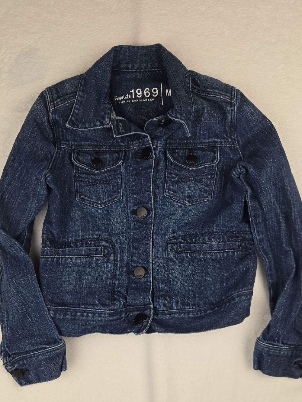 Gap Kids 1969 Girls Denim Jacket Size Medium